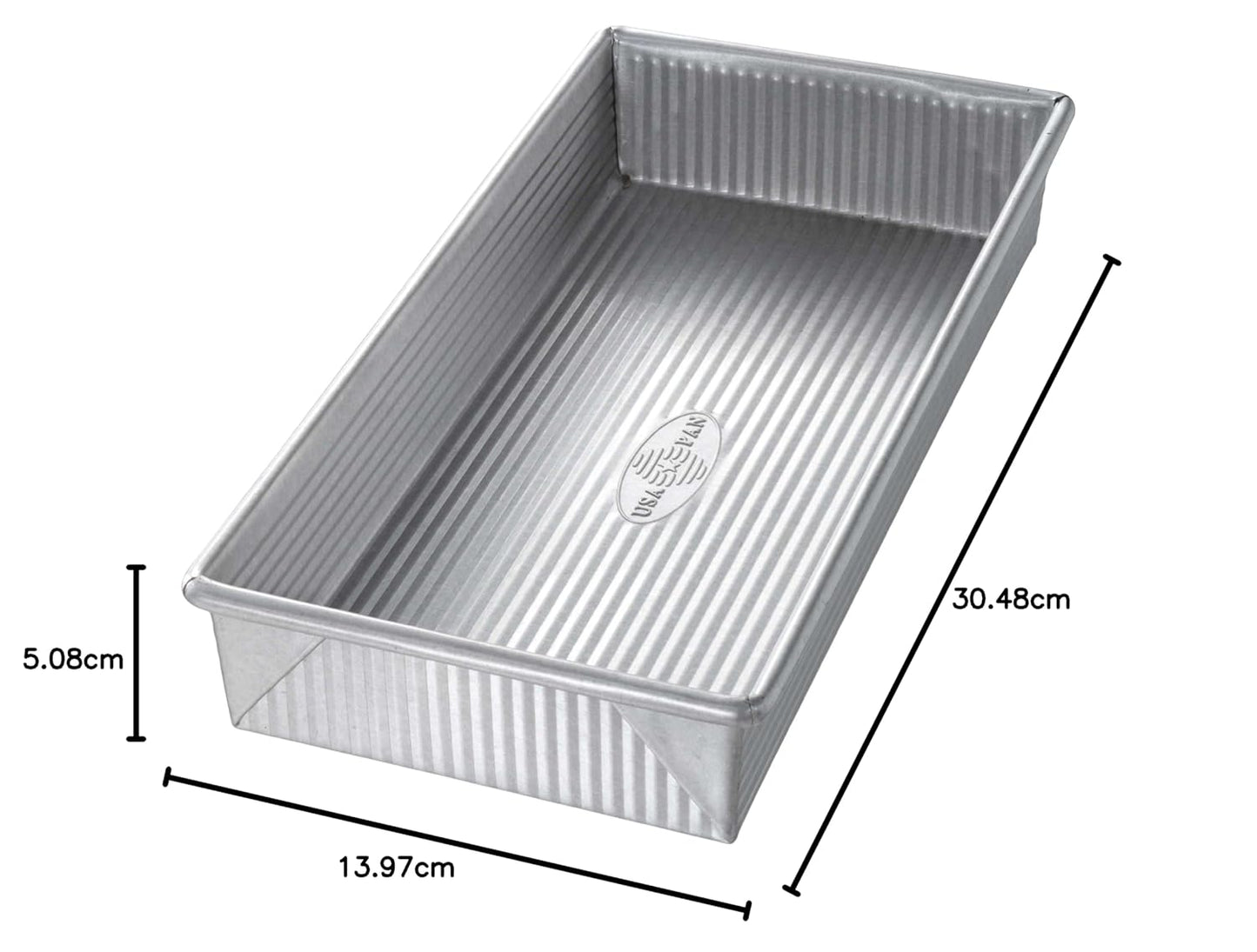 USA Pan Biscotti Pan 12x5.5x2