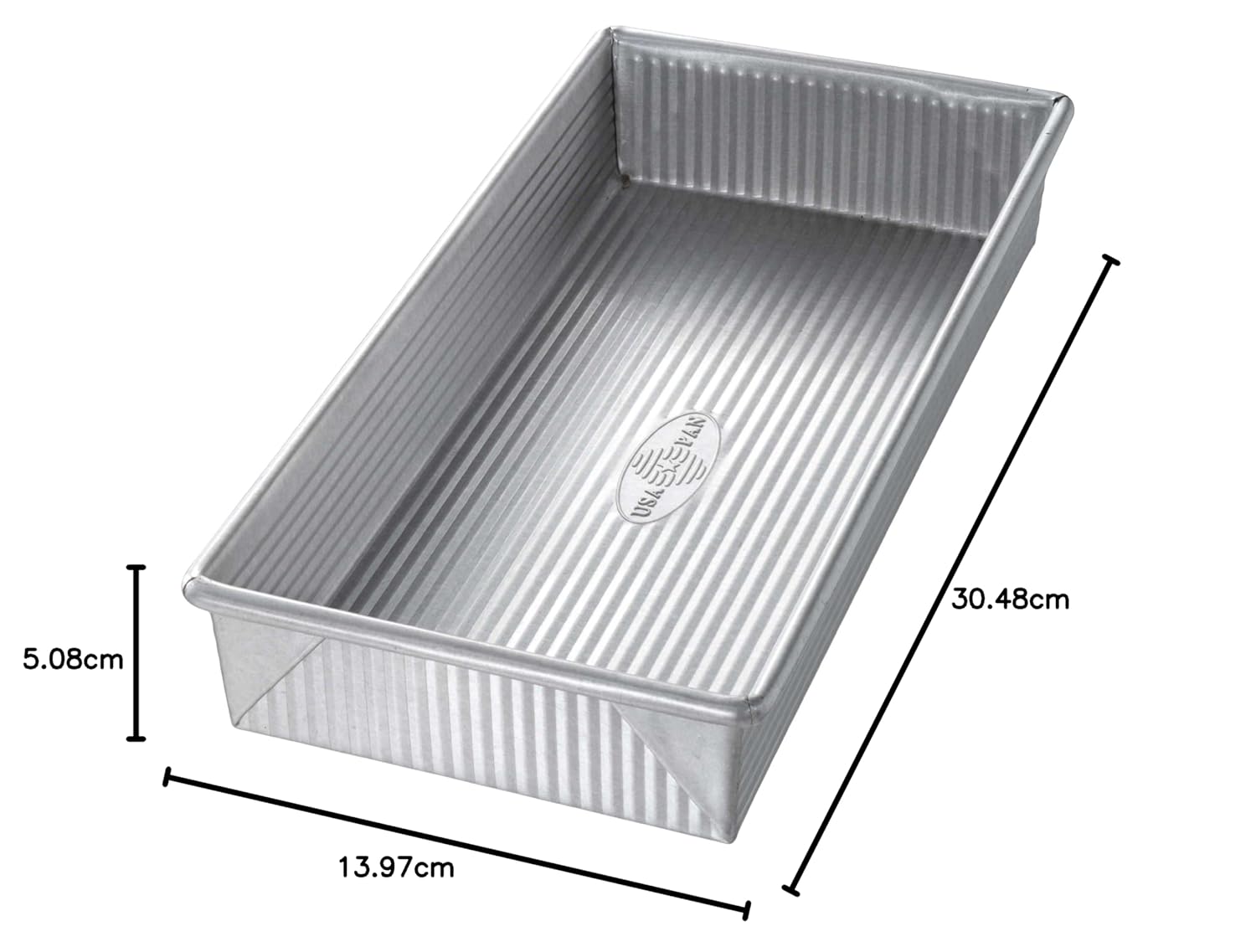 USA Pan Biscotti Pan 12x5.5x2