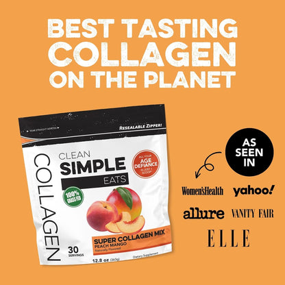 CSE - Peach-Mango- Super Collagen Mix - 30 serving bag