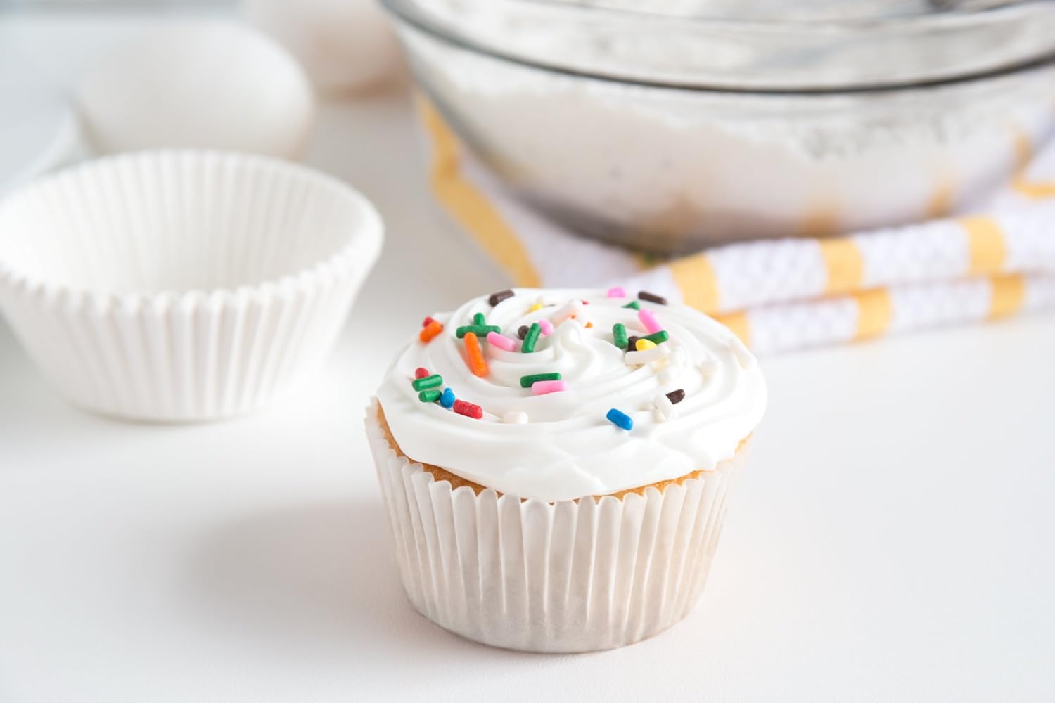 White Muffin Liners 50 per box