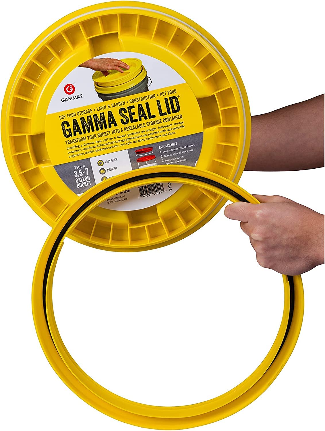 Gamma Seal Lid - Yellow