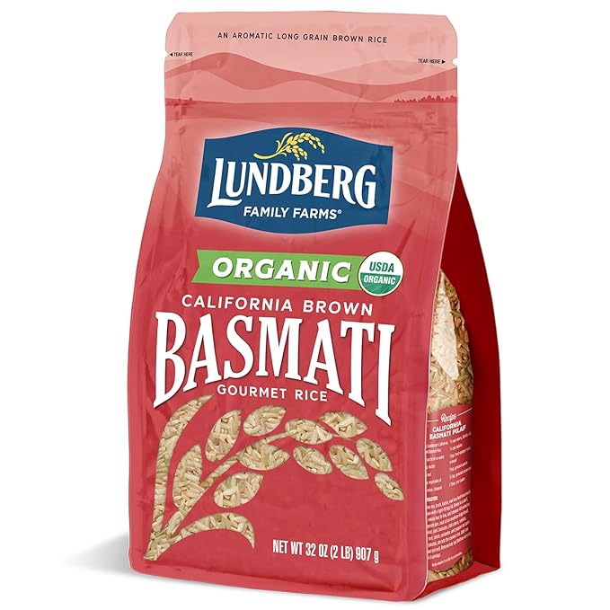 Lundberg ORGANIC California Brown Basmati Rice 2 lb.
