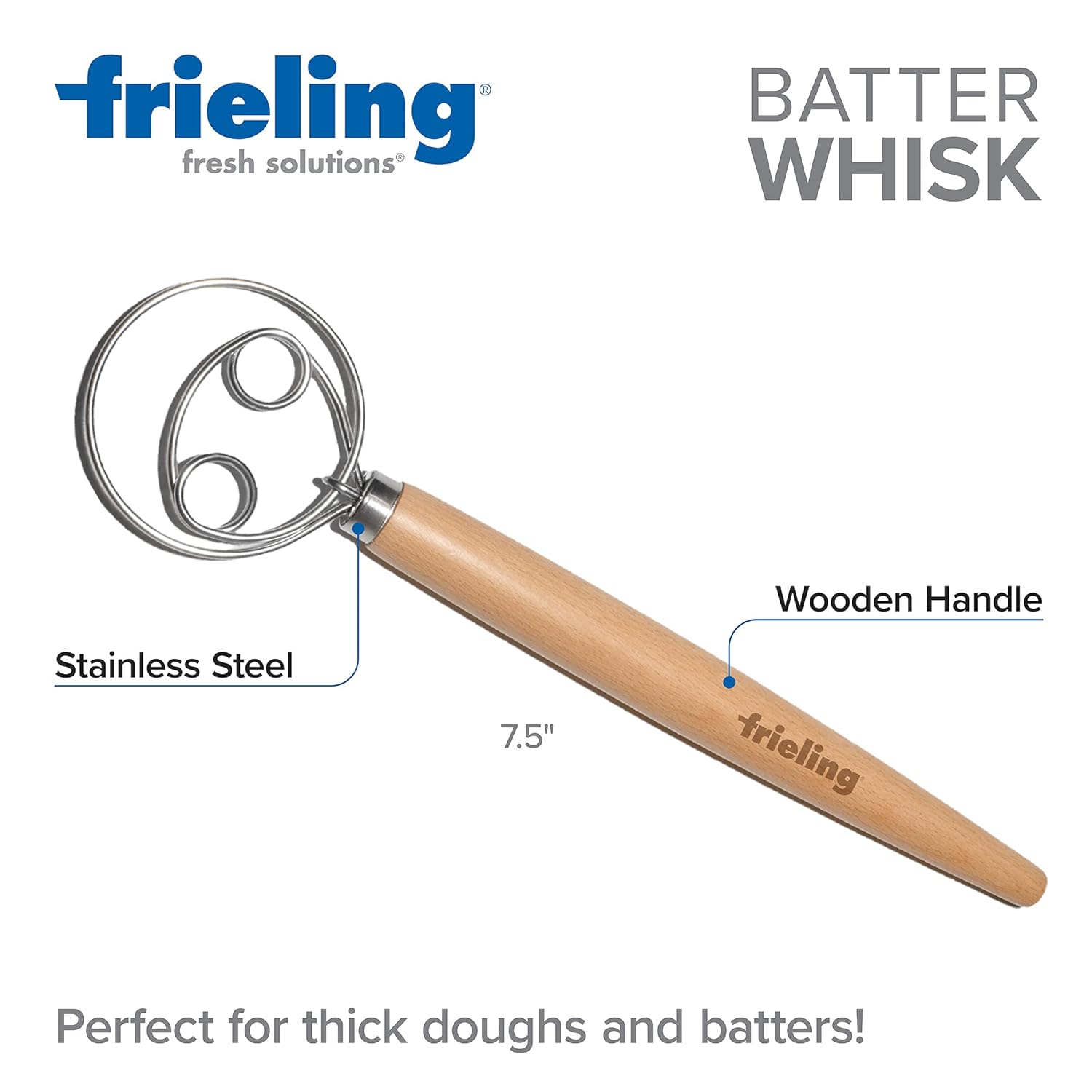 Batter Whisk - 13 inch