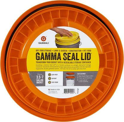 Gamma Seal Lid - Orange