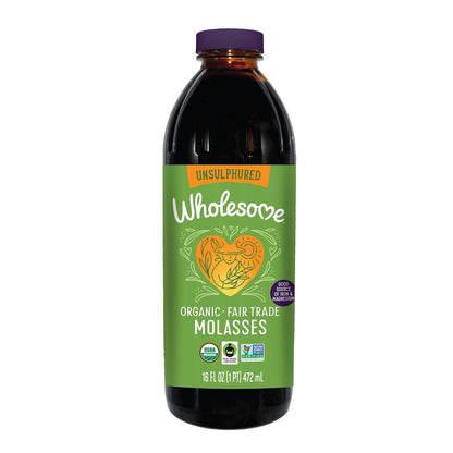Organic Molasses 16 FL Oz Bottle
