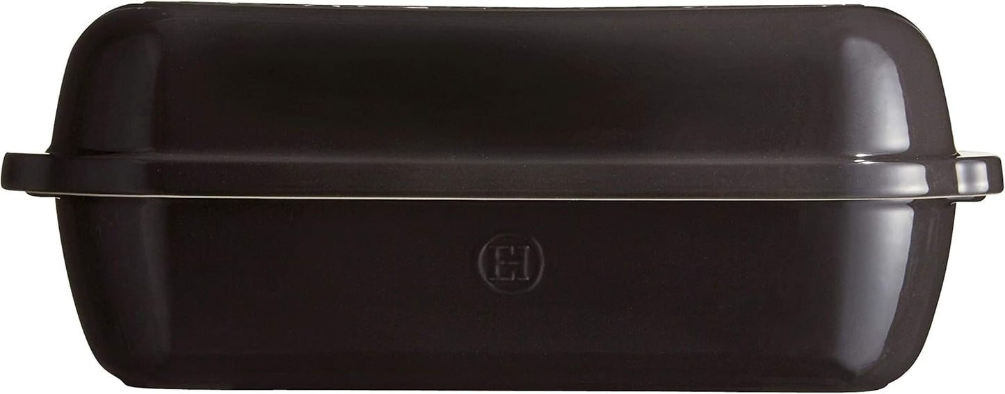 Emile Henry Large Bread Loaf Baker - Charcoal