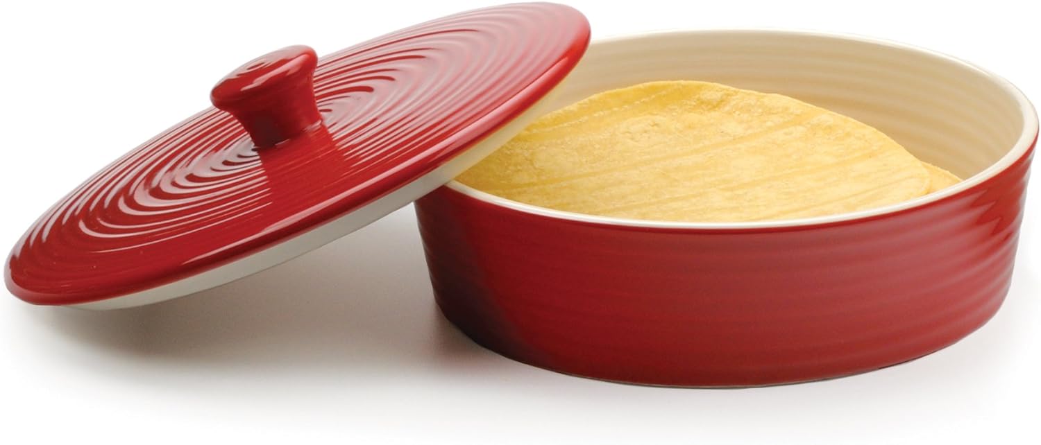 Tortilla Warmer 8 inch Red