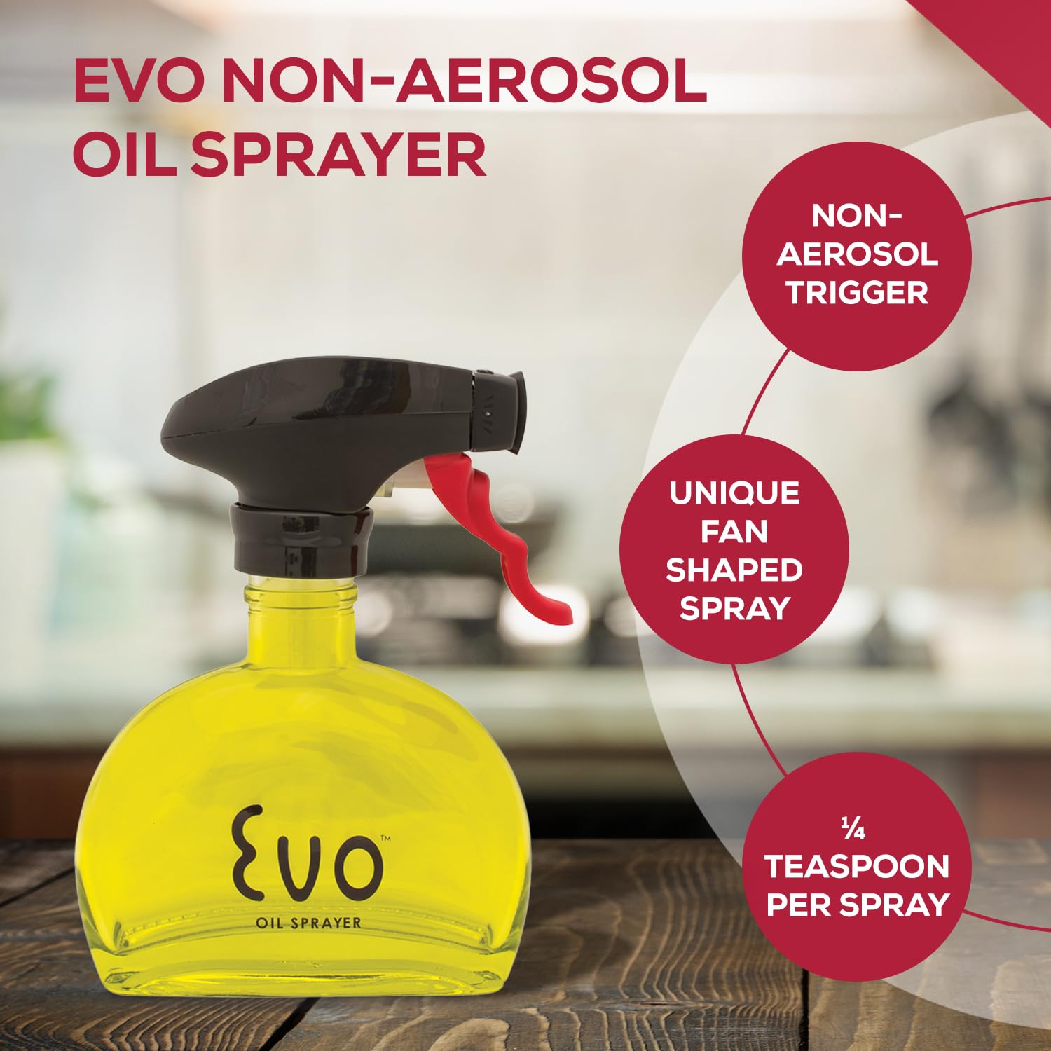 EVO Small Glass Oil Sprayer 6 oz.