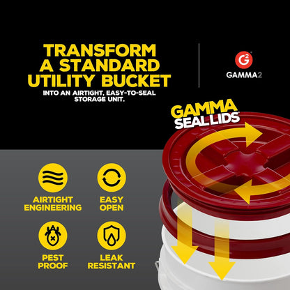 Gamma Seal Lid - Red
