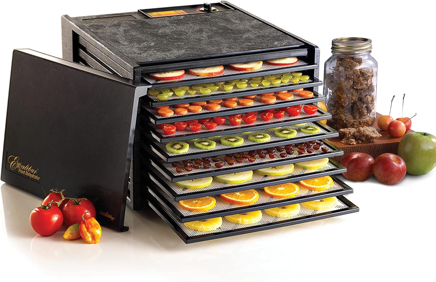 Excalibur 9 Tray Dehydrator (Mod 3900B) w/FREE Shipping