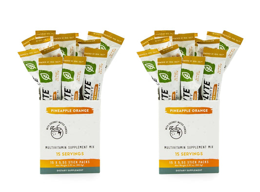 Supercharged Re-Lyte IMMUNITY Drink - Pineapple Orange 15 Stick Box