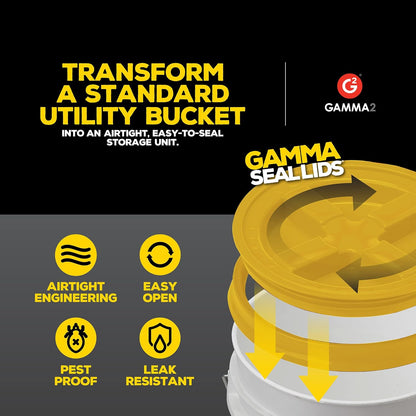 Gamma Seal Lid - Yellow