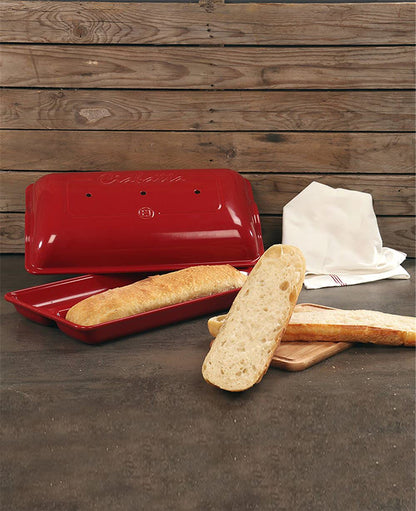 Emile Henry Ciabatta Baker - Burgundy