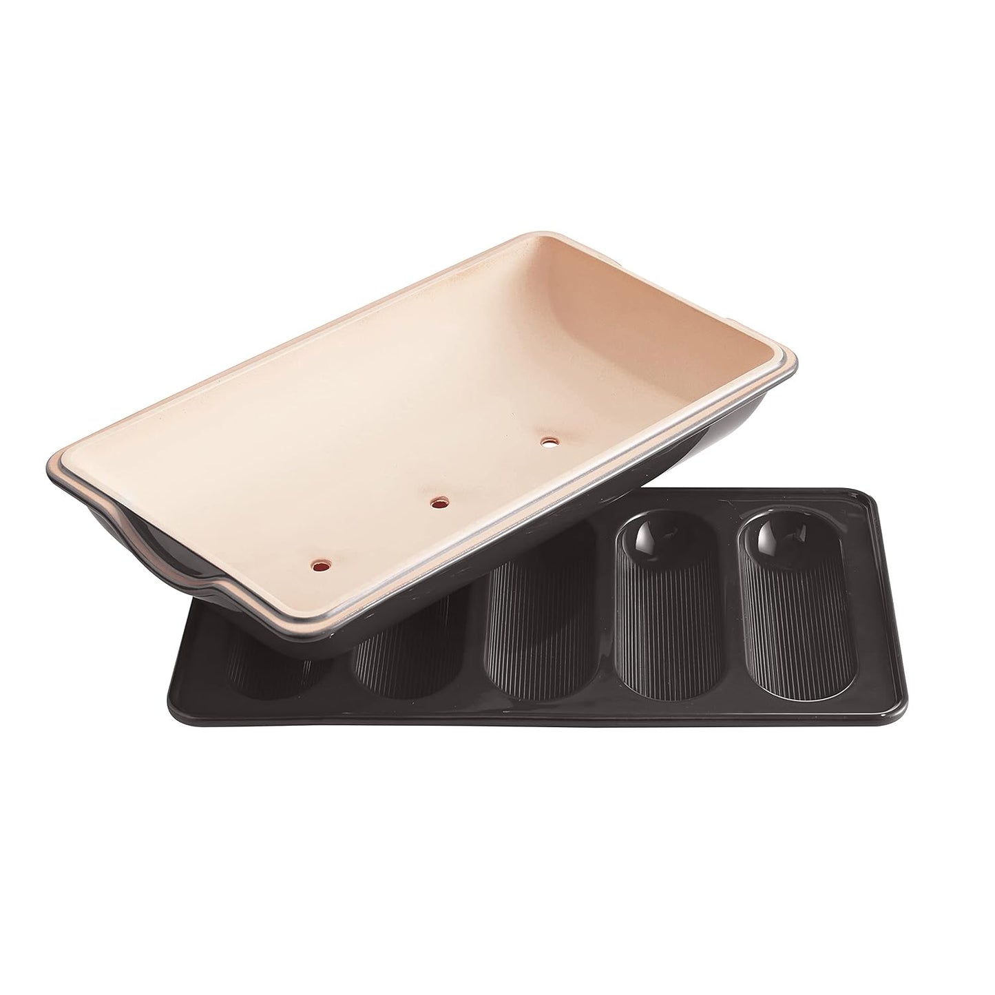 Emile Henry Mini Baguette Baker - Charcoal