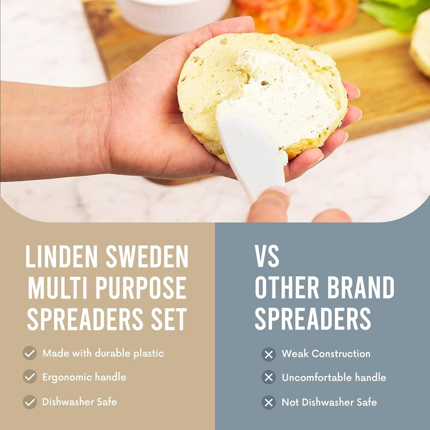 Spreader 1 each WHITE