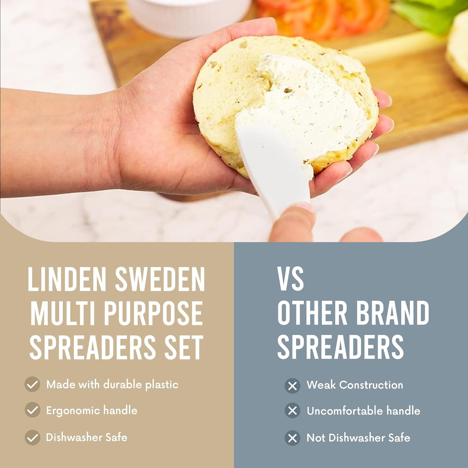 Spreader 1 each WHITE