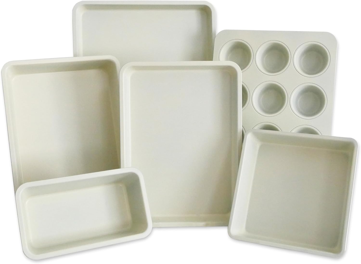 USA Pan 6 Piece Ceramic Set