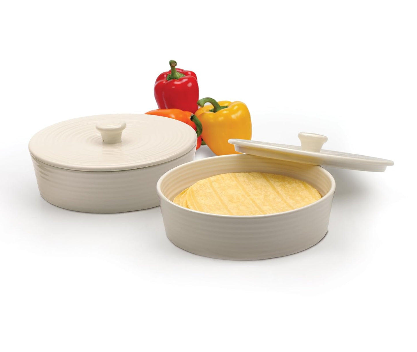 Tortilla Warmer 8 inch White