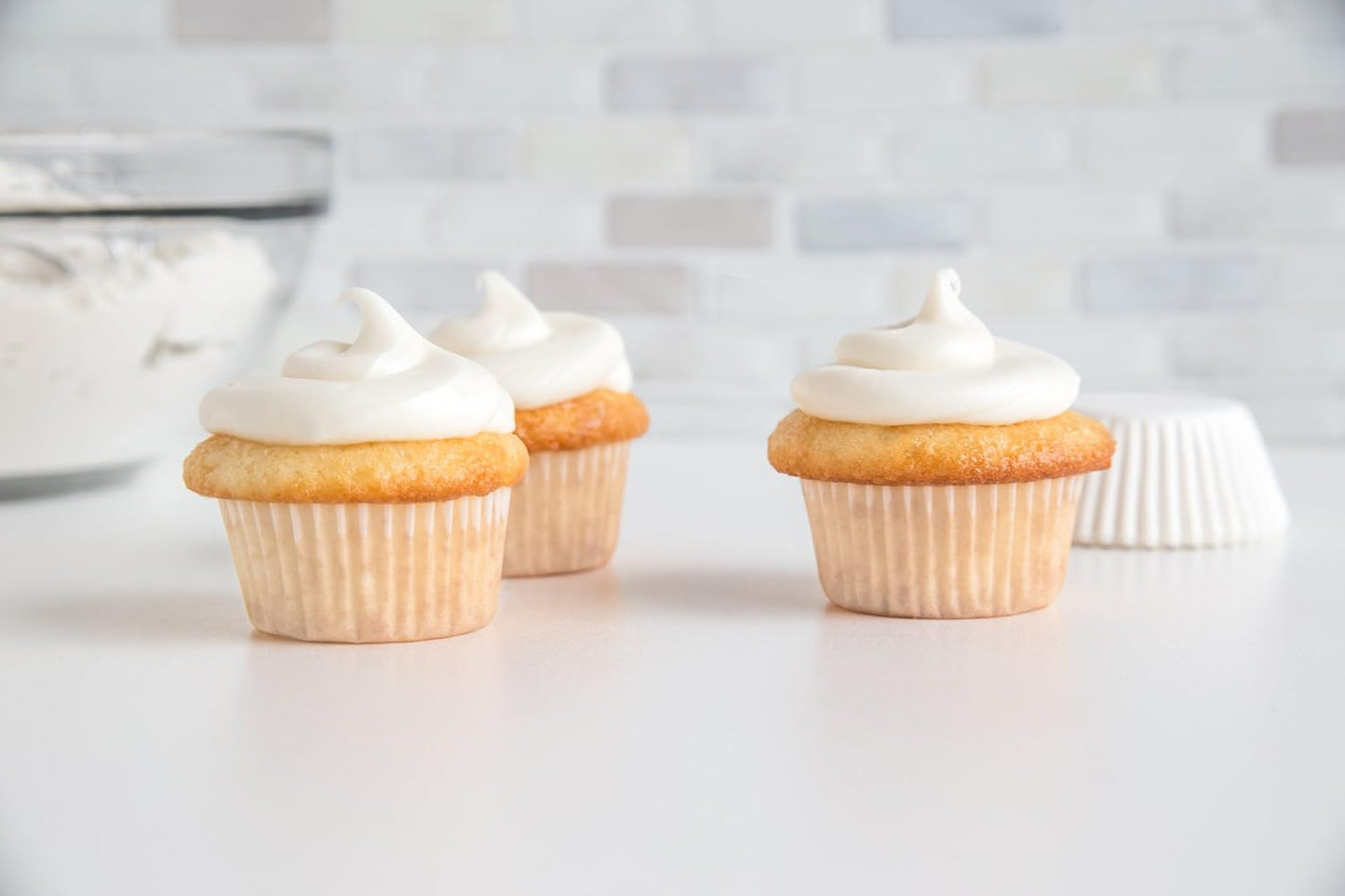 White Mini-Muffin Liners 75 per box