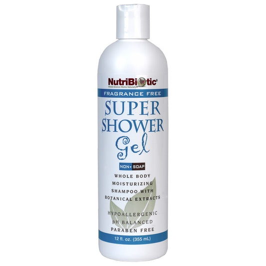 Nutribiotic Shower Gel Fragrance Free 12oz.