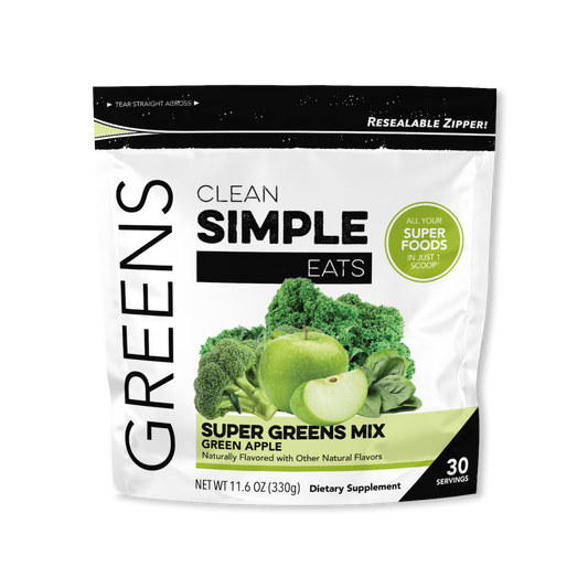 CSE - Green Apple Super Greens Mix - 30 serving bag