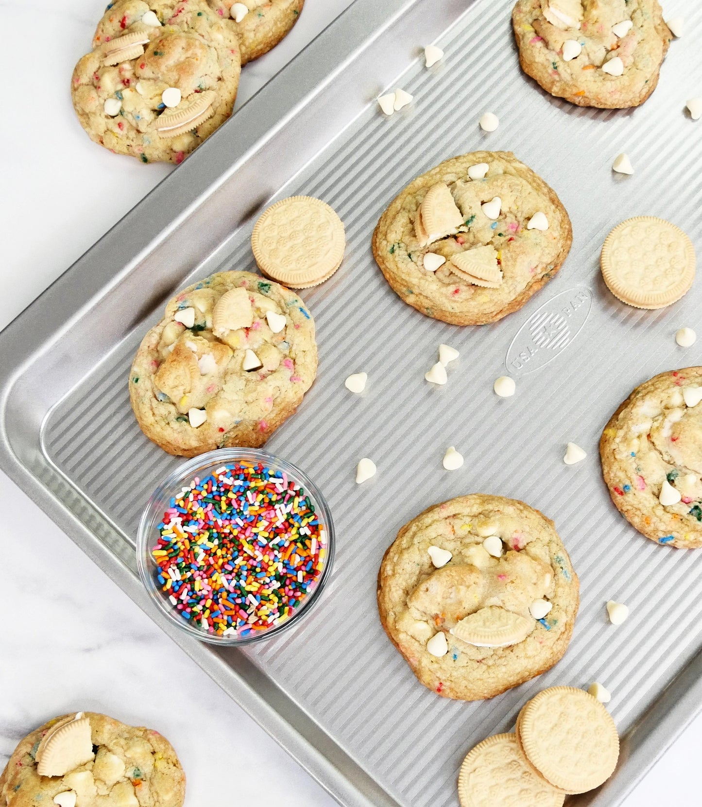 USA Large Cookie Scoop Pan - 16 1/2 in X 11 3/4 in