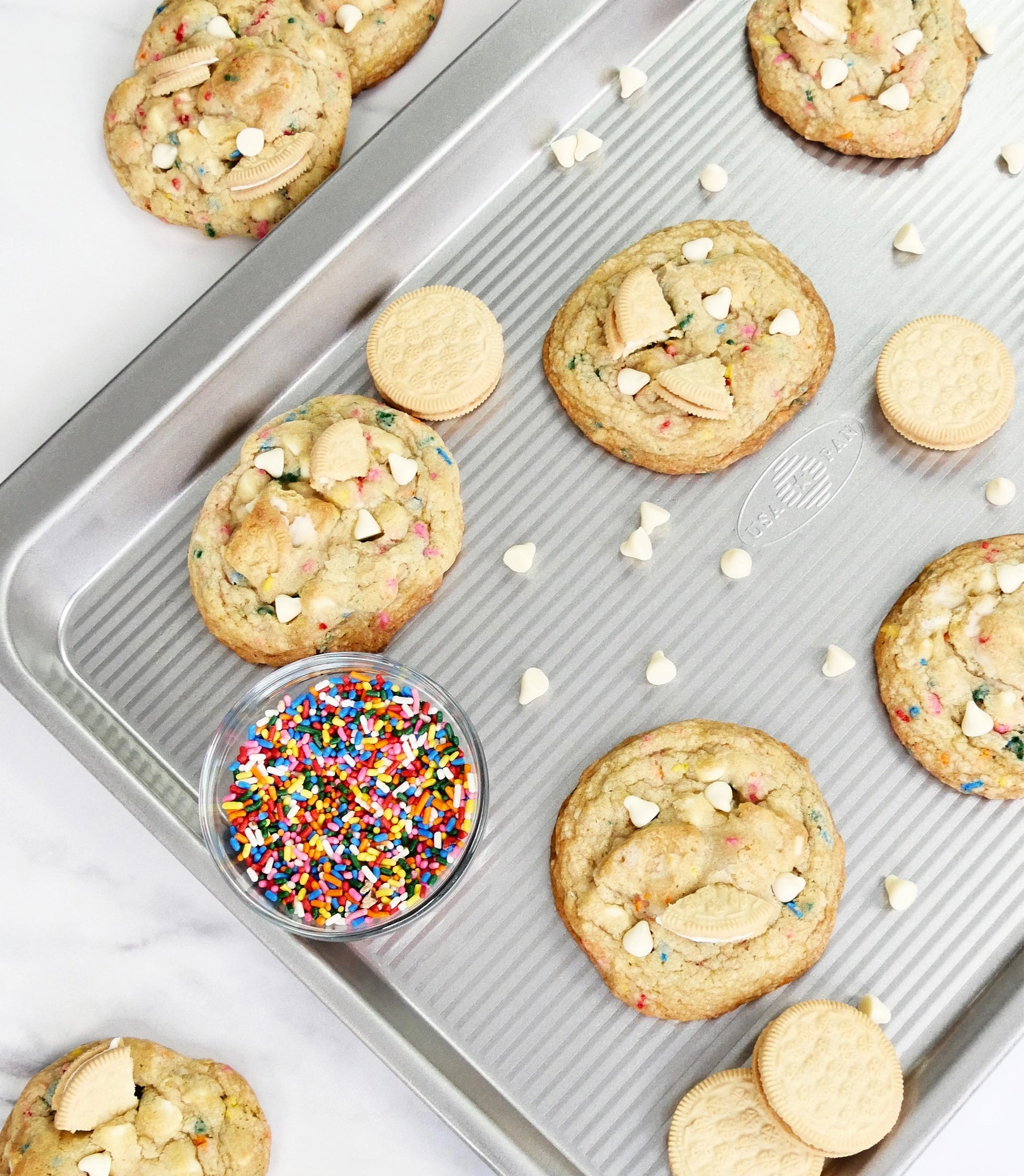 USA Large Cookie Scoop Pan - 16 1/2 in X 11 3/4 in