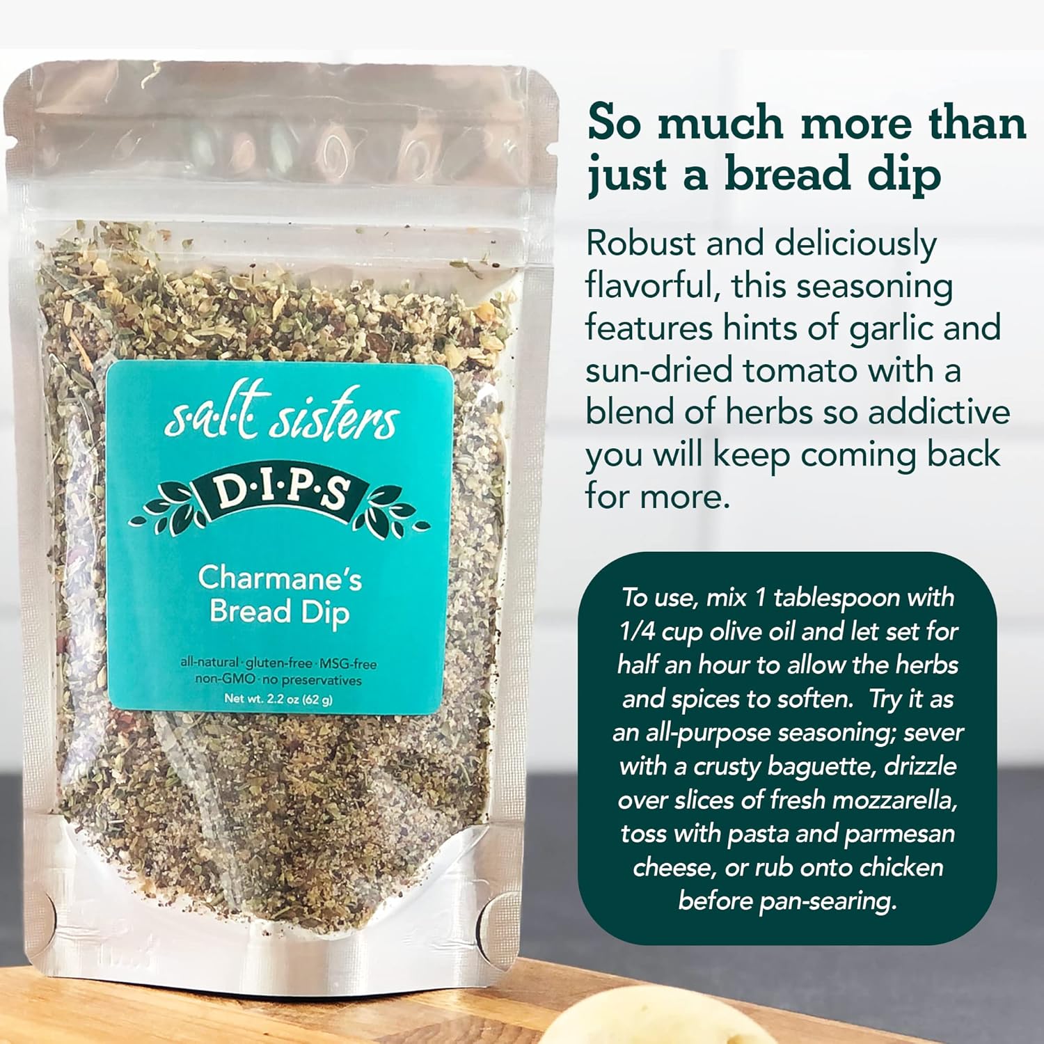 Charmaines Bread Dip 2.2oz