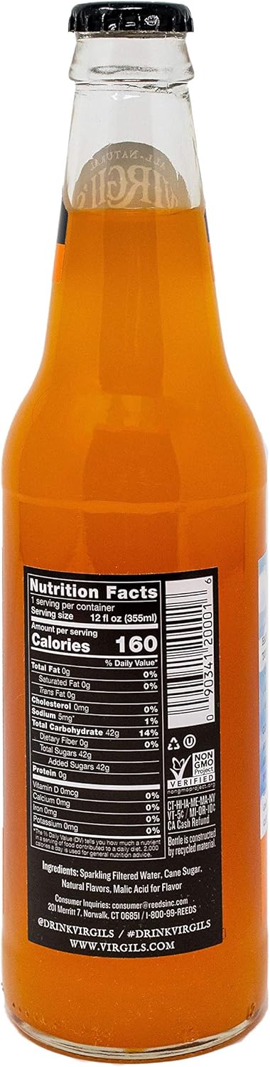 Virgils Soda Cream Orange