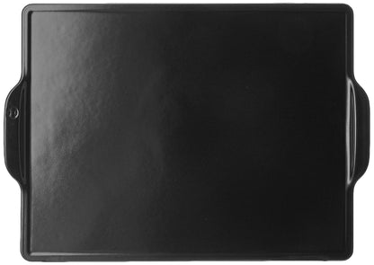 Emile Henry Grilling/Baking Stone 18x14 - Charcoal