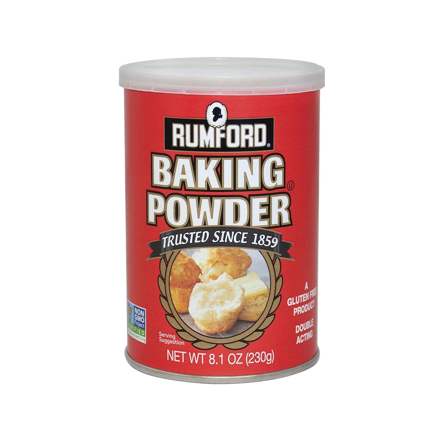Rumford Baking Powder  8.1 oz.