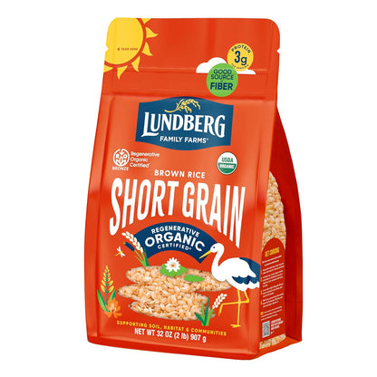 Lundberg ORGANIC Short Brown Rice 2 lb.