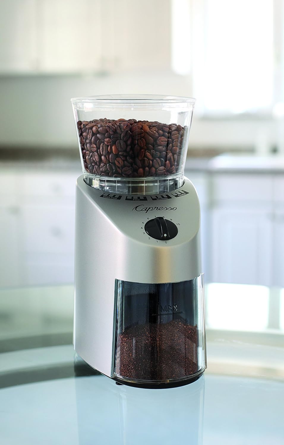 Jura Capresso Conical Burr Grinder Stainless