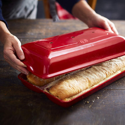 Emile Henry Ciabatta Baker - Burgundy