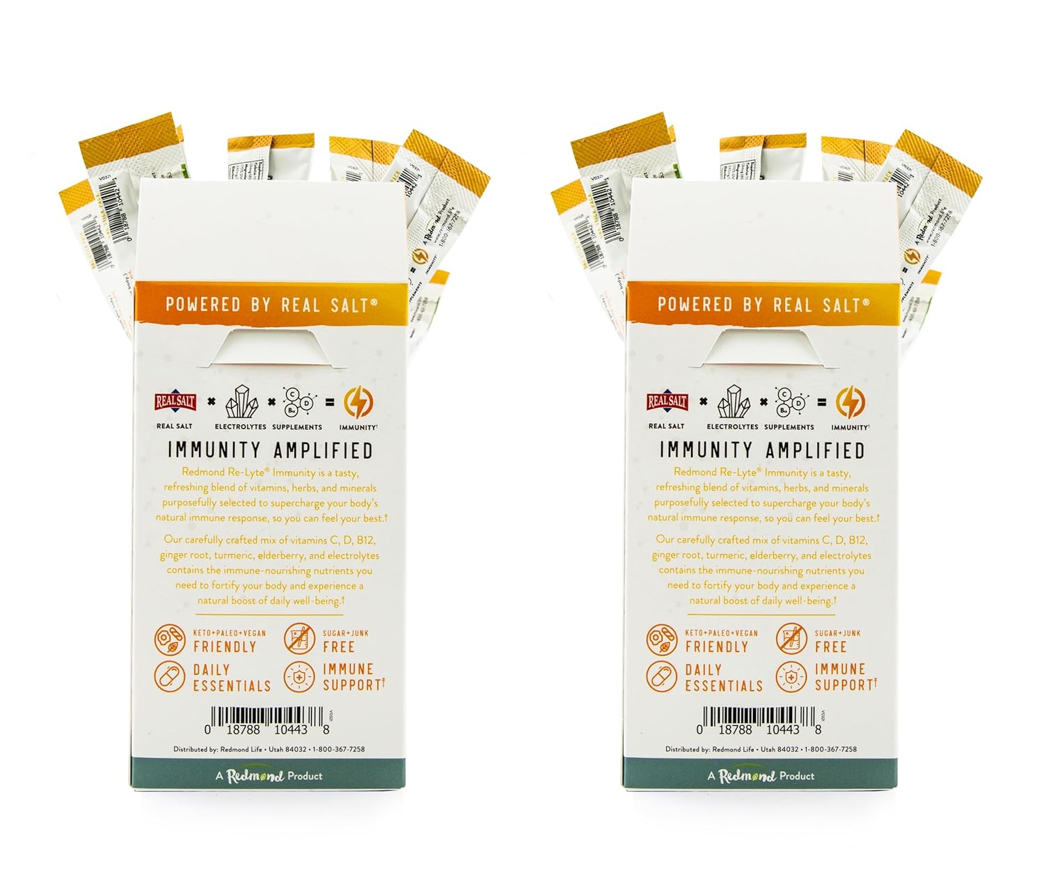 Supercharged Re-Lyte IMMUNITY Drink - Pineapple Orange 15 Stick Box