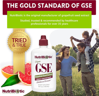 Nutribiotic Grapefruit Seed Extract Liquid Concentrate 4oz.