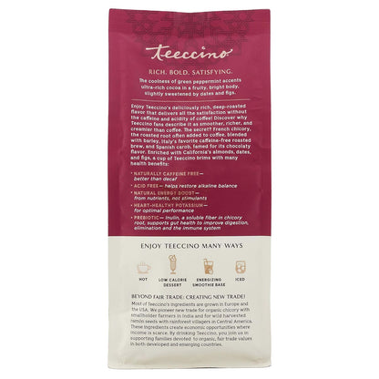 Teeccino Chocolate Mint 11oz Foil Bag
