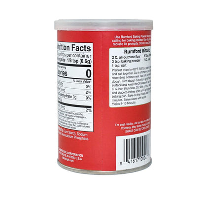 Rumford Baking Powder  8.1 oz.