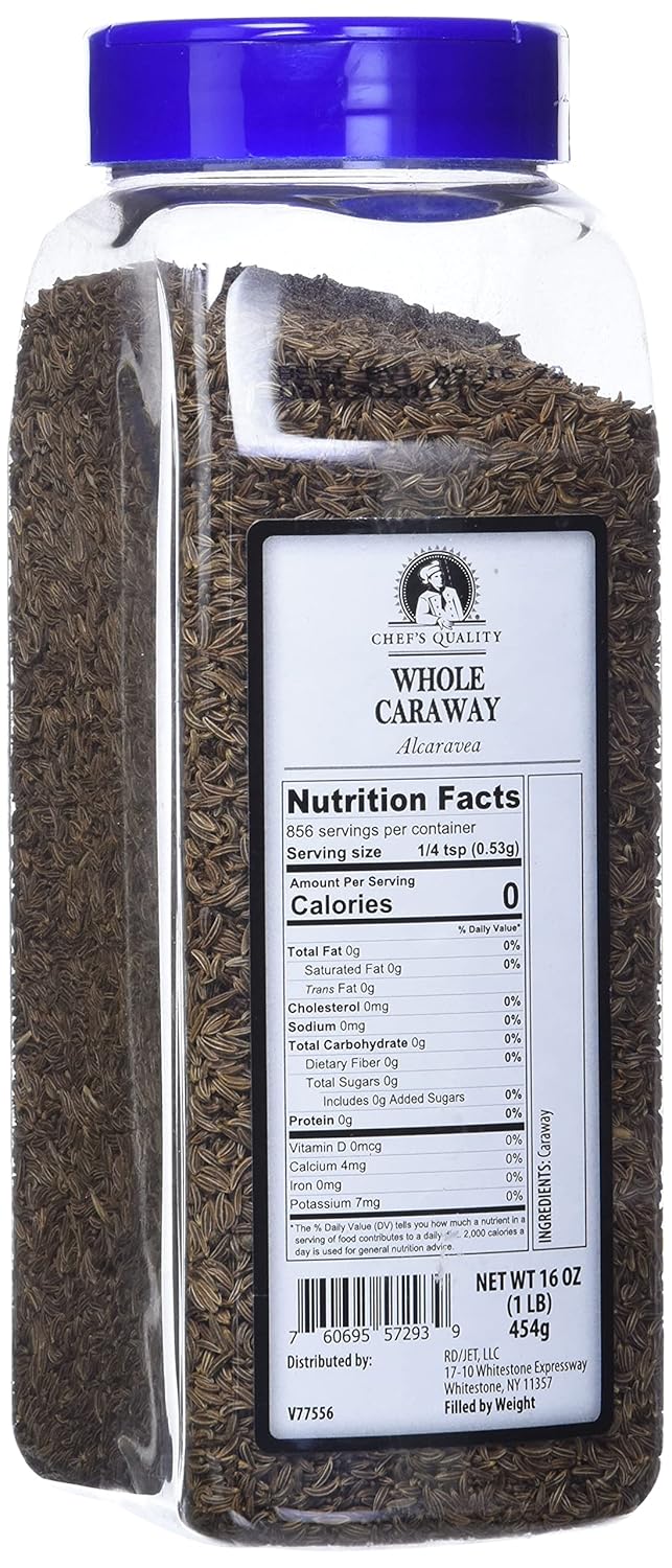 Whole Caraway Seed 16oz.