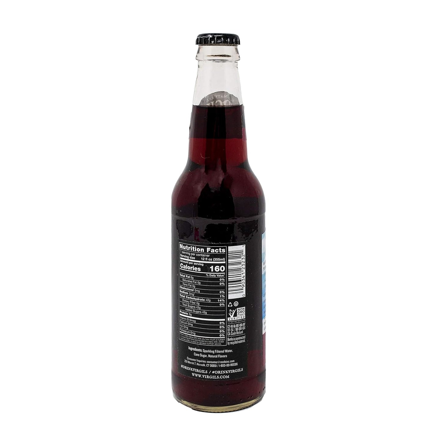 Virgils Soda Black Cherry Cream