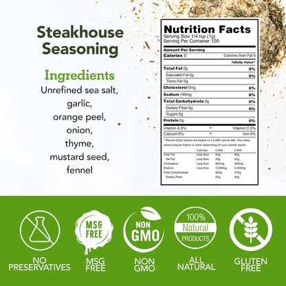 Steakhouse Seasoning 4oz