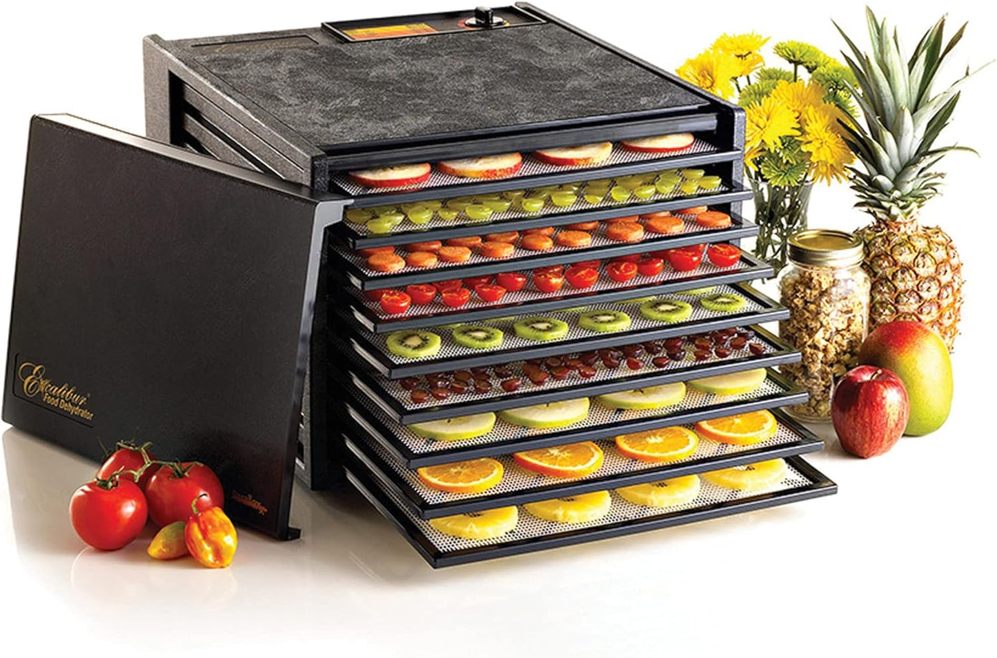 Excalibur 9 Tray Dehydrator (Mod 3900B) w/FREE Shipping