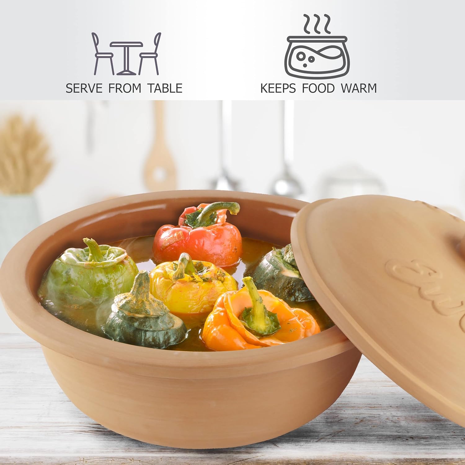 Eurita Clay Dutch Oven 4QT