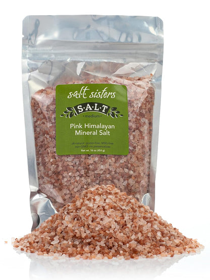 Pink Himalayan Mineral Salt 4 oz. Tube