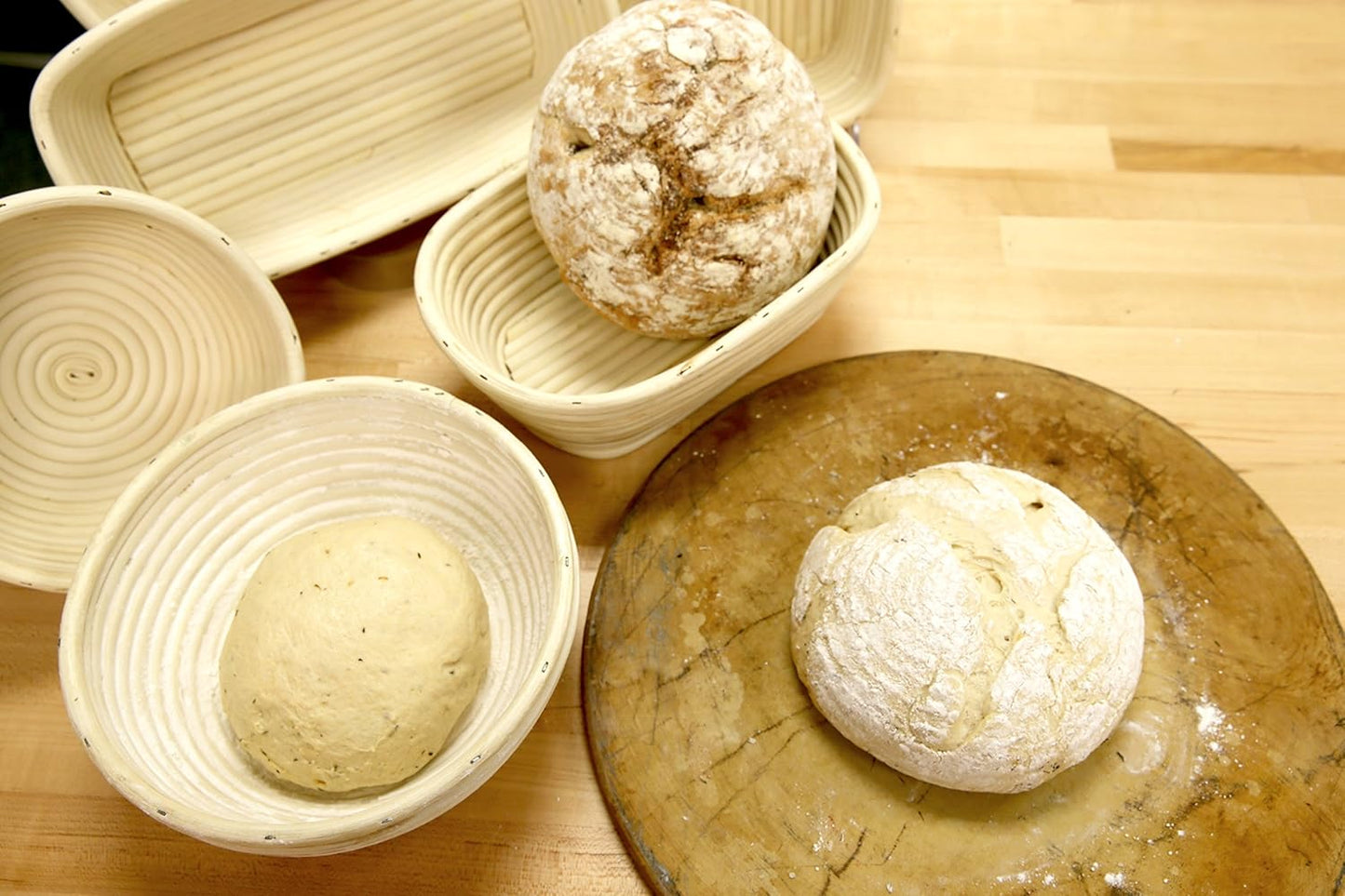 10 Inch Round Brotform Proofing  Basket