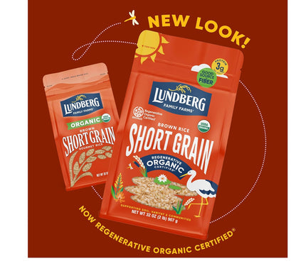 Lundberg ORGANIC Short Brown Rice 2 lb.