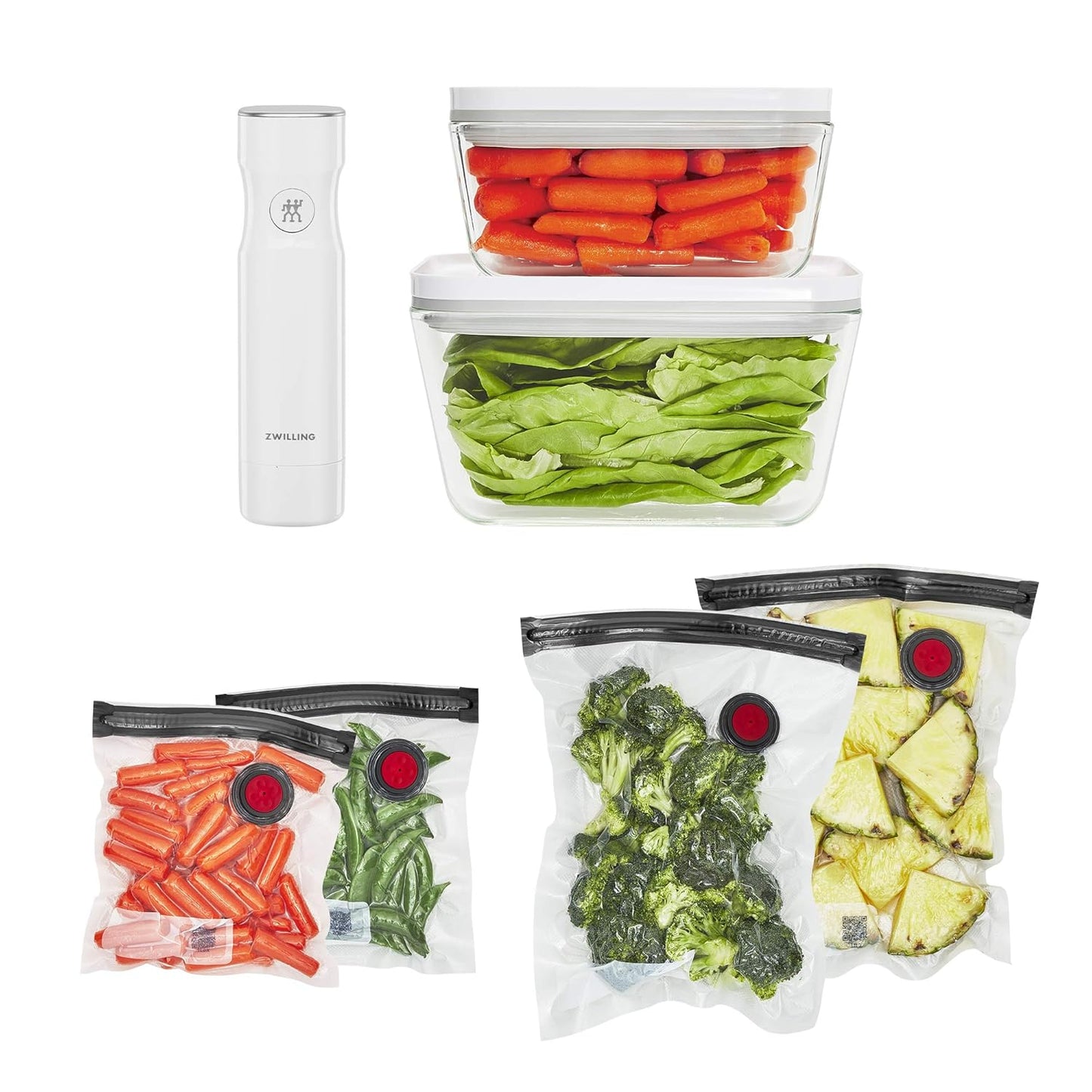 Zwilling Fresh and Save Glass Vacuum Starter Set - 7 pc