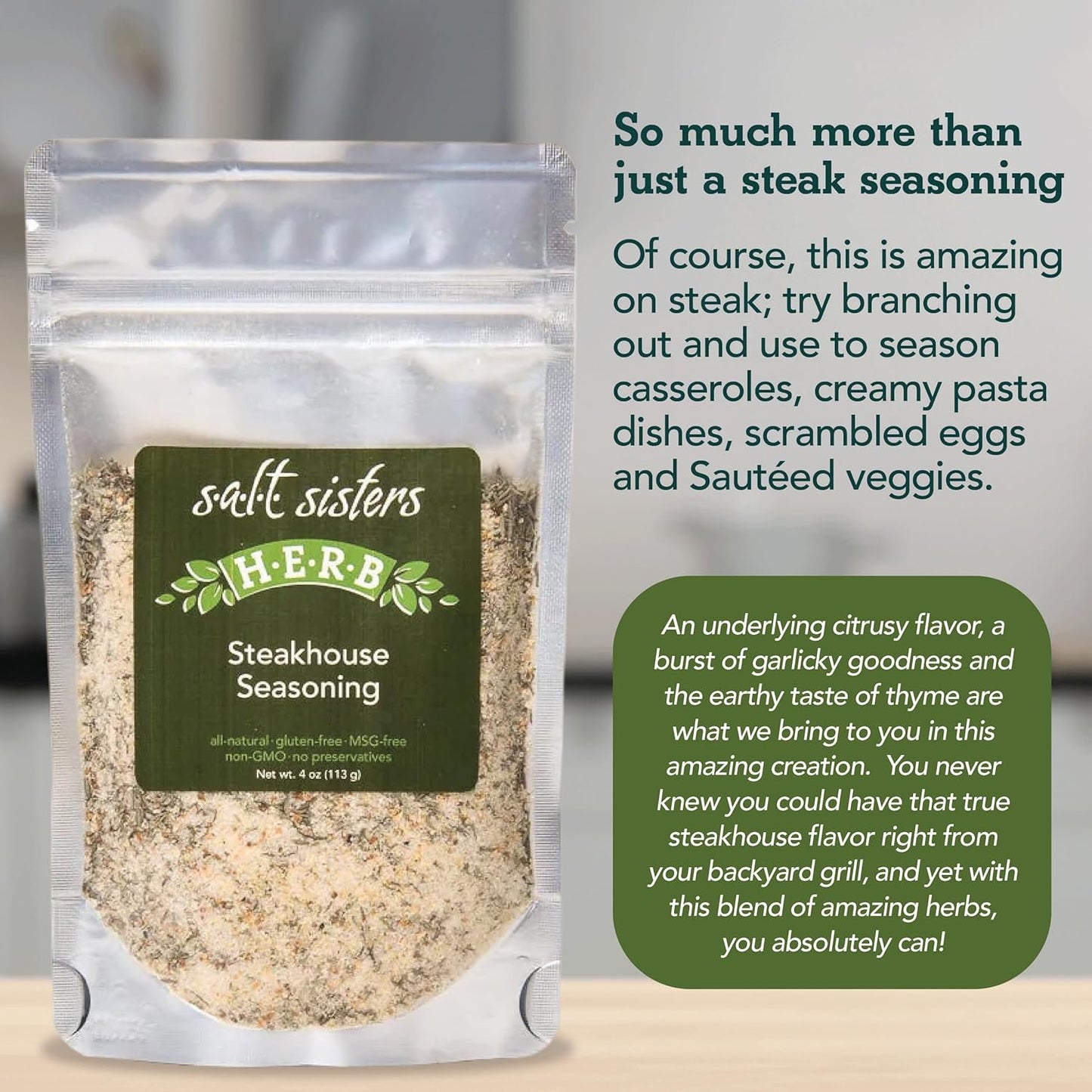 Steakhouse Seasoning 4oz