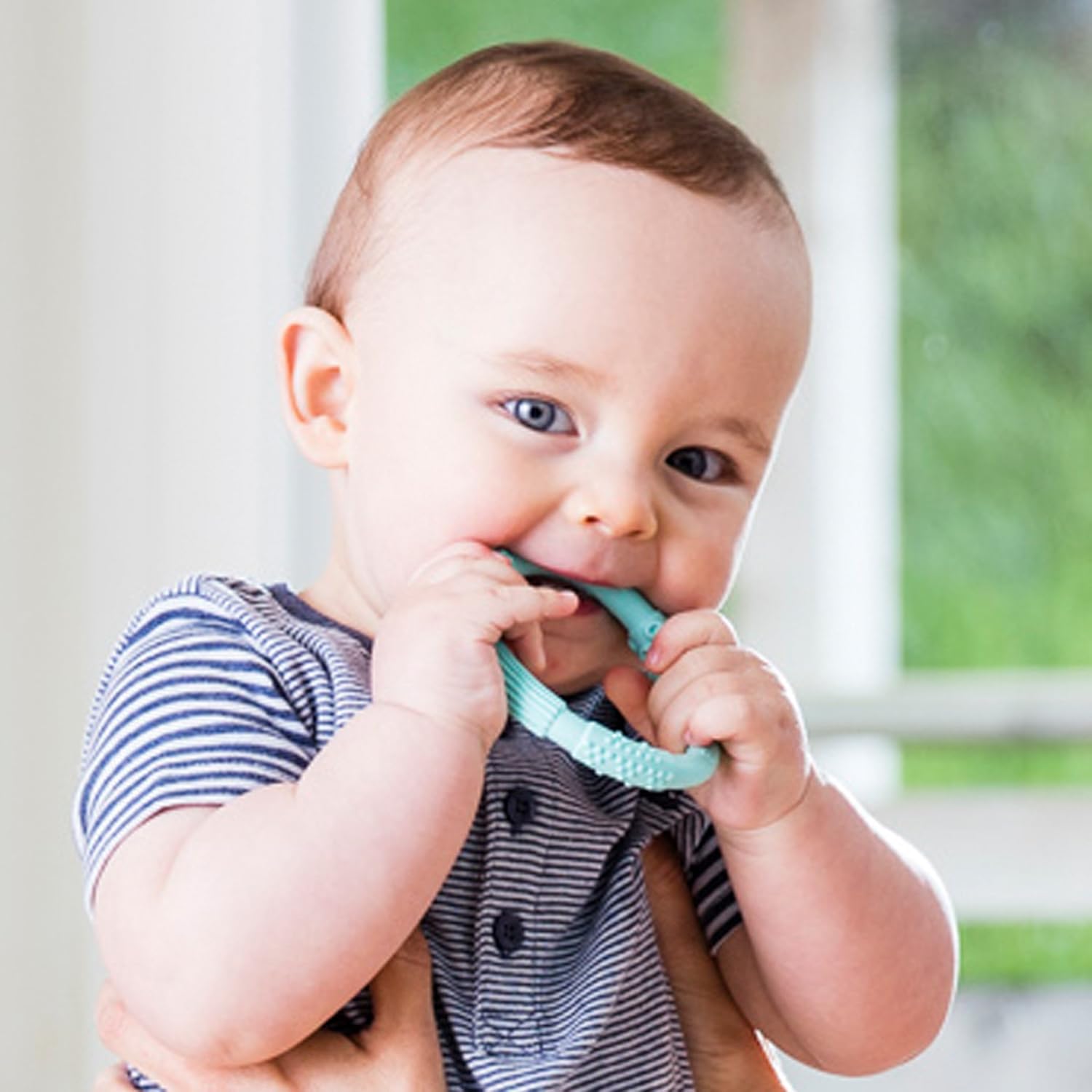 Lifefactory Multi-sensory Teether SPR GREEN/YELLOW