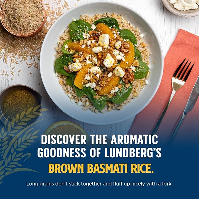 Lundberg ORGANIC California Brown Basmati Rice 2 lb.